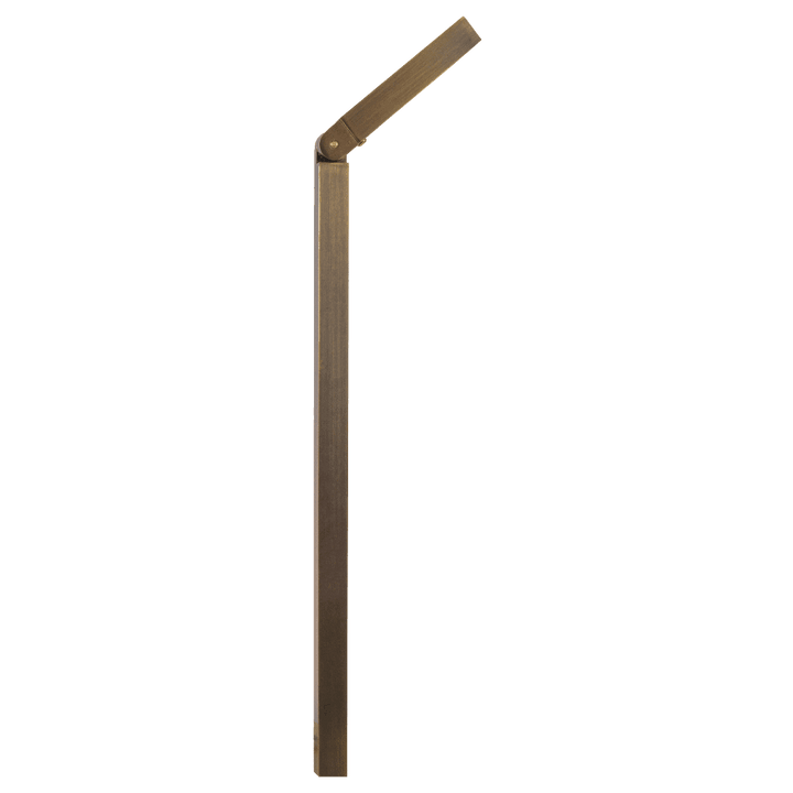Outdoor Landscape Lighting LED 12V Low Voltage PLB14 Cast Brass Path Light | 3W 3000K Warm White Integrated LED 12V Low Voltage Landscape Light