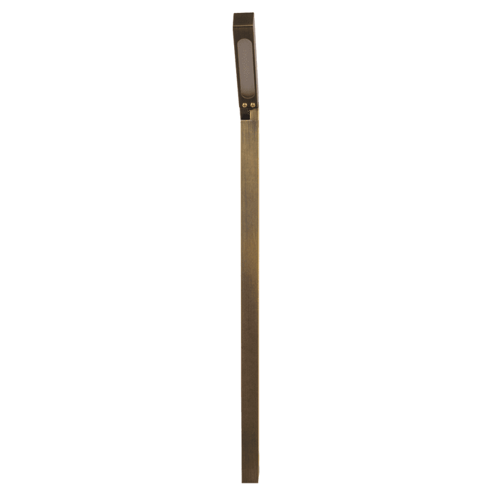 Outdoor Landscape Lighting LED 12V Low Voltage PLB14 Cast Brass Path Light | 3W 3000K Warm White Integrated LED 12V Low Voltage Landscape Light