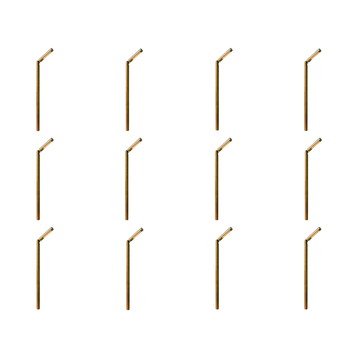 Outdoor Landscape Lighting LED 12V Low Voltage PLB15 4x/8x/12x Package Adjustable 3W 3000K Warm White Integrated Brass Round L-Shaped 12V Low Voltage Pathway Light 12 pack