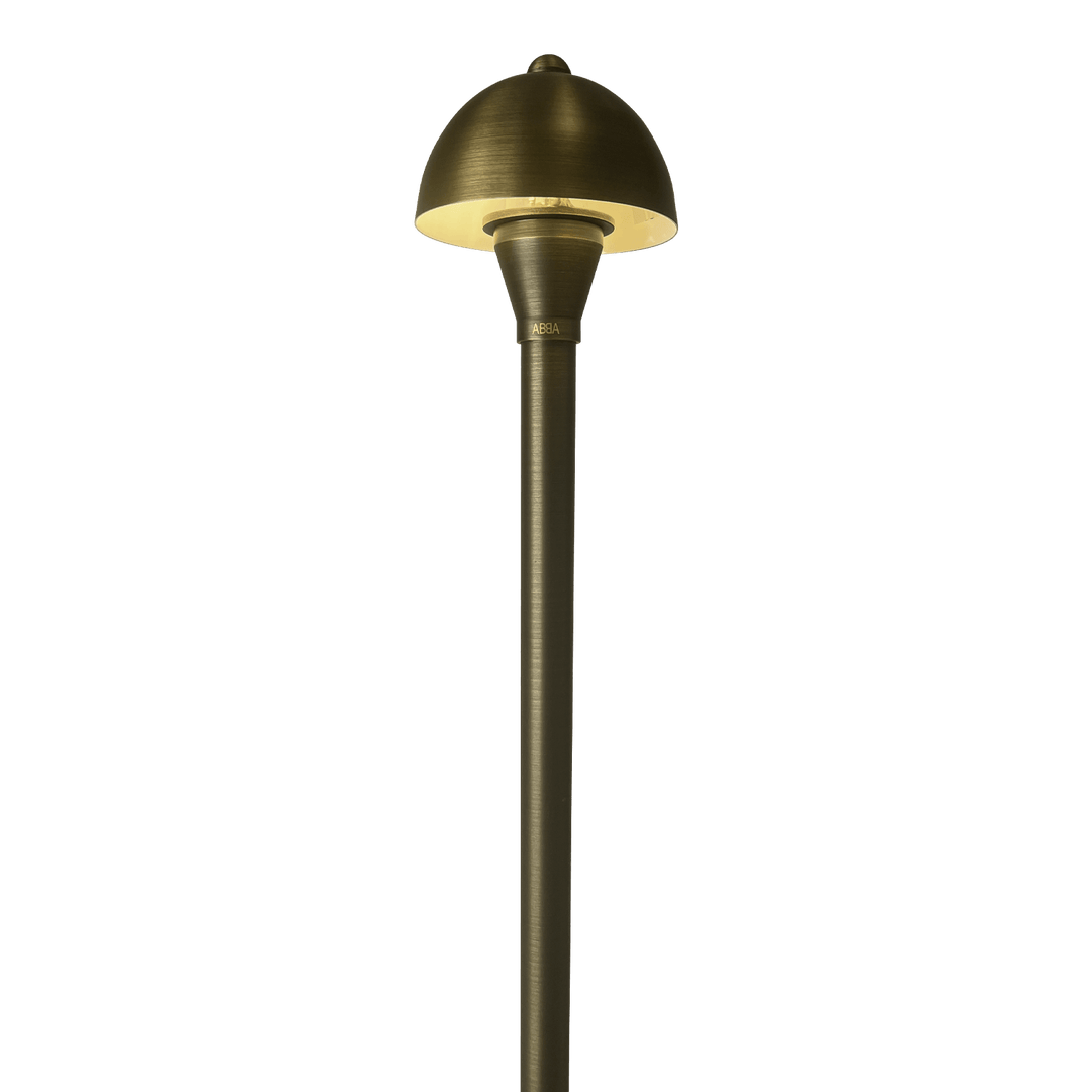Outdoor Landscape Lighting LED 12V Low Voltage PLB18 Cast Brass LED Mini Globe Lamp Ready 12V Low Voltage Pathway Outdoor Landscape Lighting Fixture Lamp Ready G4 Socket