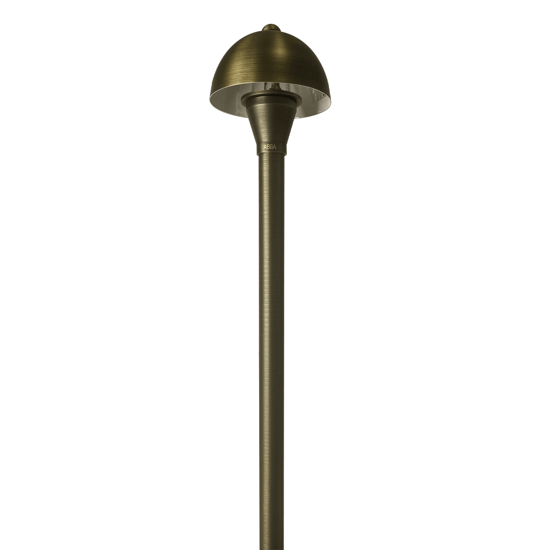Outdoor Landscape Lighting LED 12V Low Voltage PLB18 Cast Brass LED Mini Globe Lamp Ready 12V Low Voltage Pathway Outdoor Landscape Lighting Fixture Lamp Ready G4 Socket