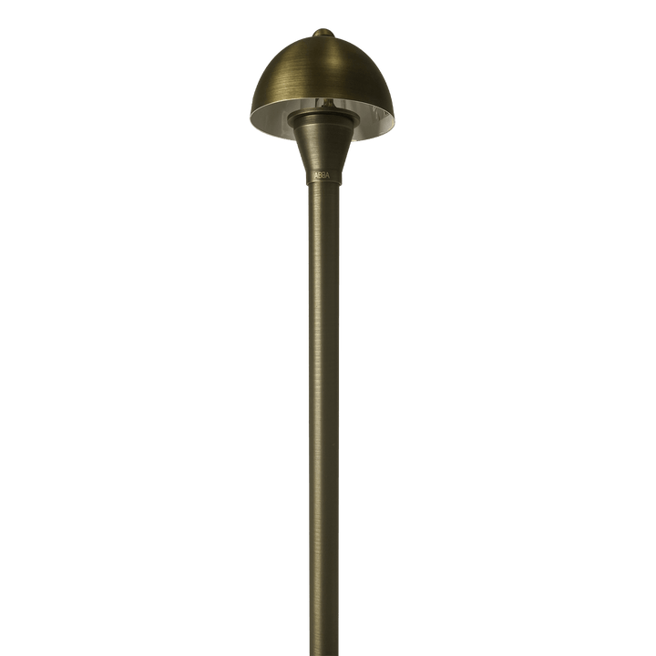 Outdoor Landscape Lighting LED 12V Low Voltage PLB18 Cast Brass LED Mini Globe Lamp Ready 12V Low Voltage Pathway Outdoor Landscape Lighting Fixture Lamp Ready G4 Socket