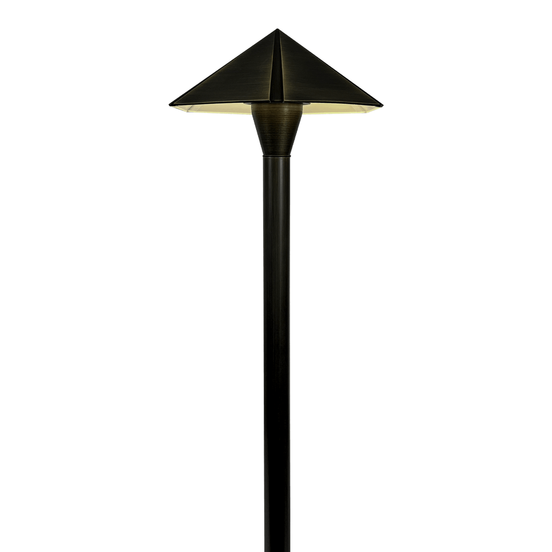 Outdoor Landscape Lighting LED 12V Low Voltage PLB19 Brass LED 12V Low Voltage Pathway Outdoor Lighting Landscape Fixture Lamp Ready G4 Socket