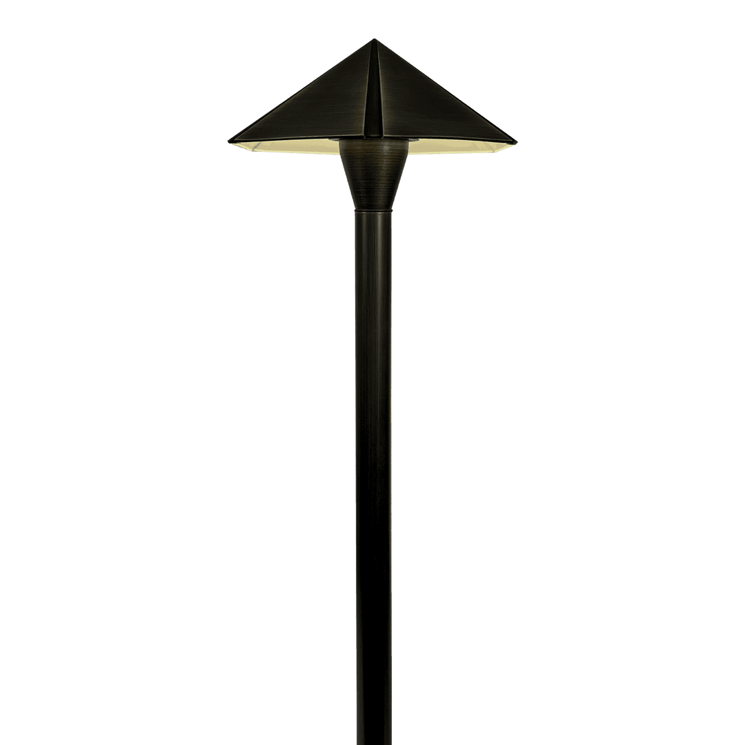 Outdoor Landscape Lighting LED 12V Low Voltage PLB19 4x/8x/12x Package Brass LED 12V Low Voltage Pathway Outdoor Lighting Landscape Fixture with G4 3W 3000K Bulb