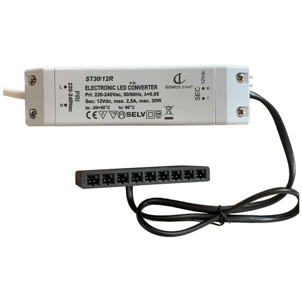 Outdoor Landscape Lighting LED 12V Low Voltage DC Power Supply Transformer Electronic Driver with Adapter