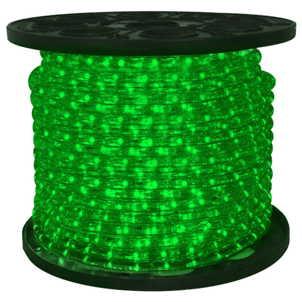 Outdoor Landscape Lighting LED 12V Low Voltage RL100 LED DC12V Low Voltage Rope Lights Outdoor IP65 3000K, 5000K, Multi Color RGB, Pink, Purple, Red, Yellow, Blue, Green (AC Converter Available) Green 165 Ft