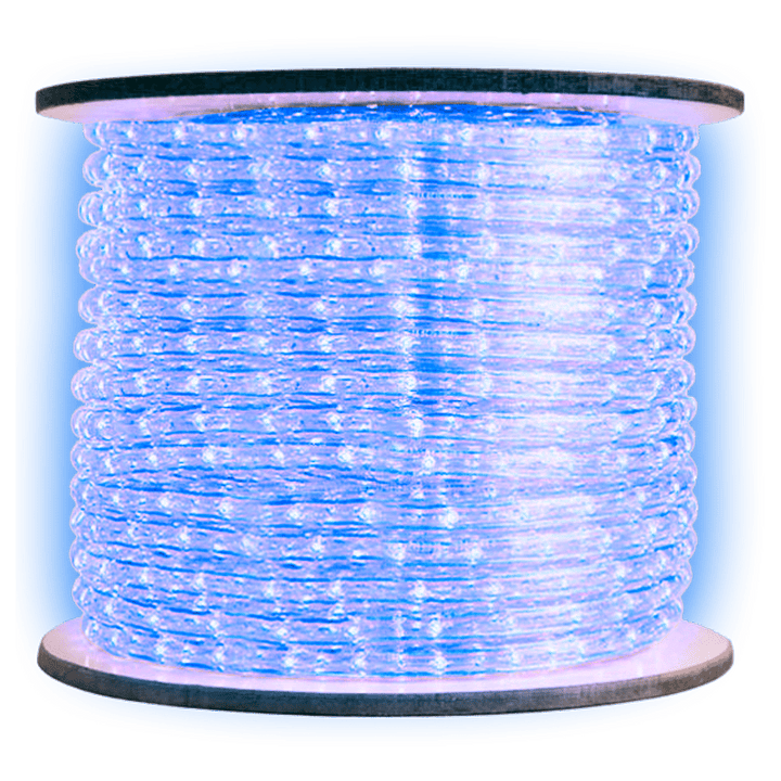 Outdoor Landscape Lighting LED 12V Low Voltage RL100 LED DC12V Low Voltage Rope Lights Outdoor IP65 3000K, 5000K, Multi Color RGB, Pink, Purple, Red, Yellow, Blue, Green (AC Converter Available) Blue 165 Ft