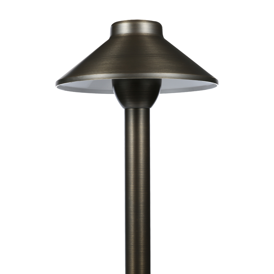 Outdoor Landscape Lighting LED 12V Low Voltage RPL8901 x12 Package Outdoor Garden Pathway Light | Low Voltage Brass Path Light [FINAL SALE]
