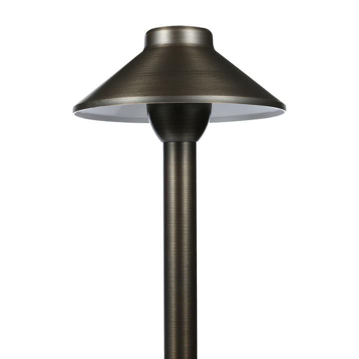 Outdoor Landscape Lighting LED 12V Low Voltage RPL8901 x12 Package Outdoor Garden Pathway Light | Low Voltage Brass Path Light [FINAL SALE]