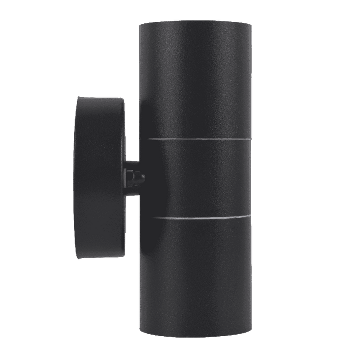 Outdoor Landscape Lighting LED 12V Low Voltage SCS06 4x/8x/12x Package LED Stainless Steel Cylinder Up Down Light 2 Directional Sconce Lighting with 12V Low Voltage 5W 3000K Bulb