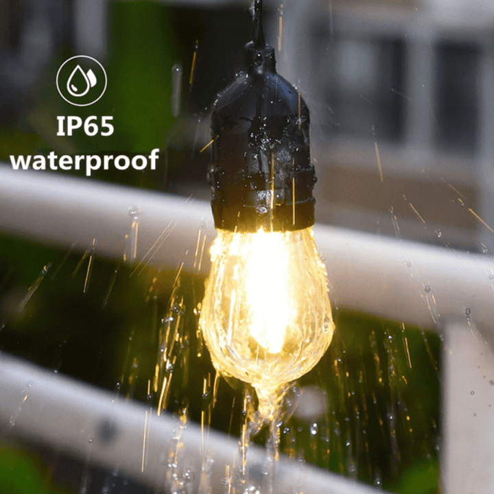 Outdoor Landscape Lighting LED 12V Low Voltage SL101 Replacement Light Bulbs 2W LED S14 E26 12V Low Voltage Edison Style for Bistro String Lights
