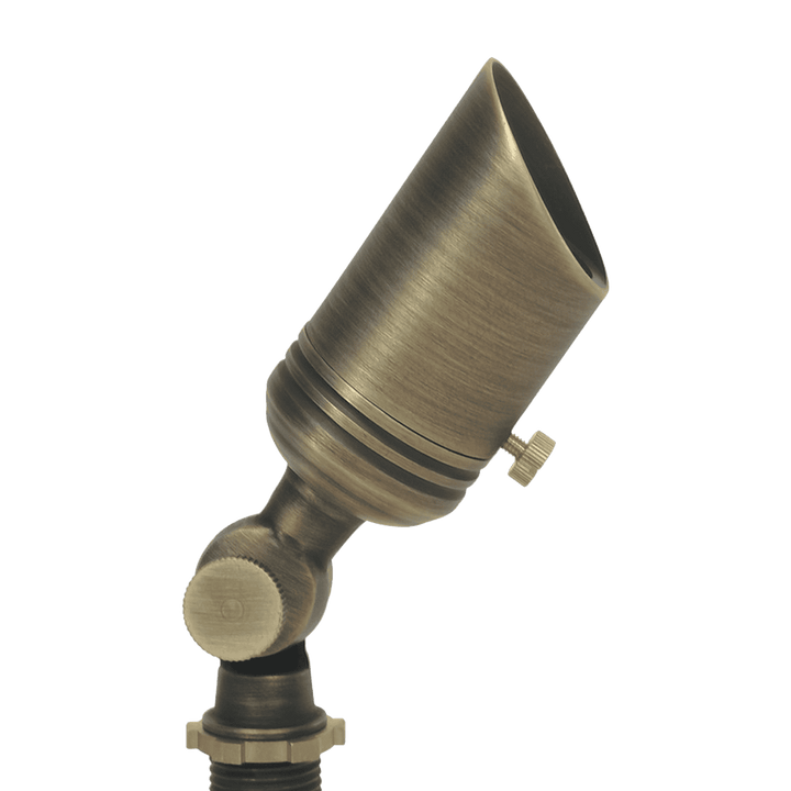 Outdoor Landscape Lighting LED 12V Low Voltage SPB02 12V Low Voltage Small Directional Bullet Brass Spotlight Outdoor Landscape Lighting MR11 Socket