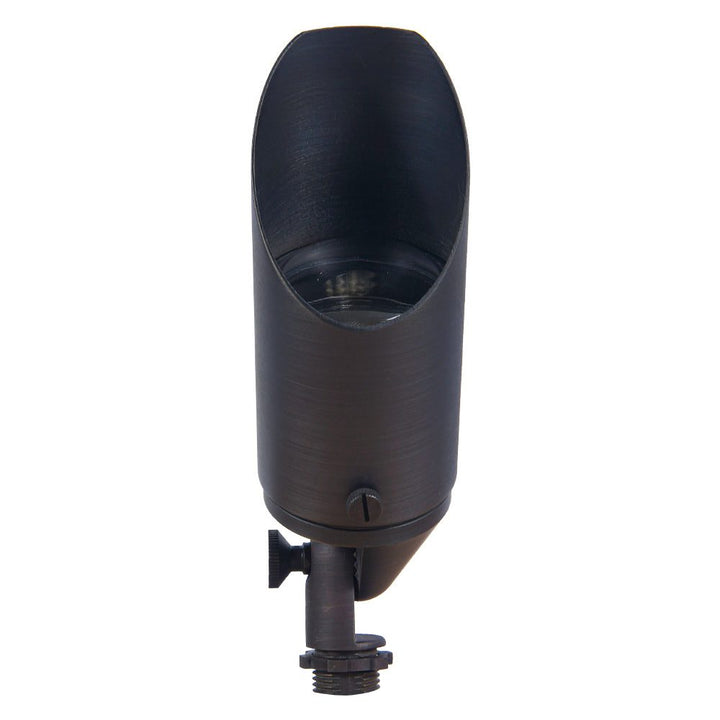 Outdoor Landscape Lighting LED 12V Low Voltage SPB04 Cast Brass Spotlight | Lamp Ready 12V Low Voltage Landscape Light MR16 Socket