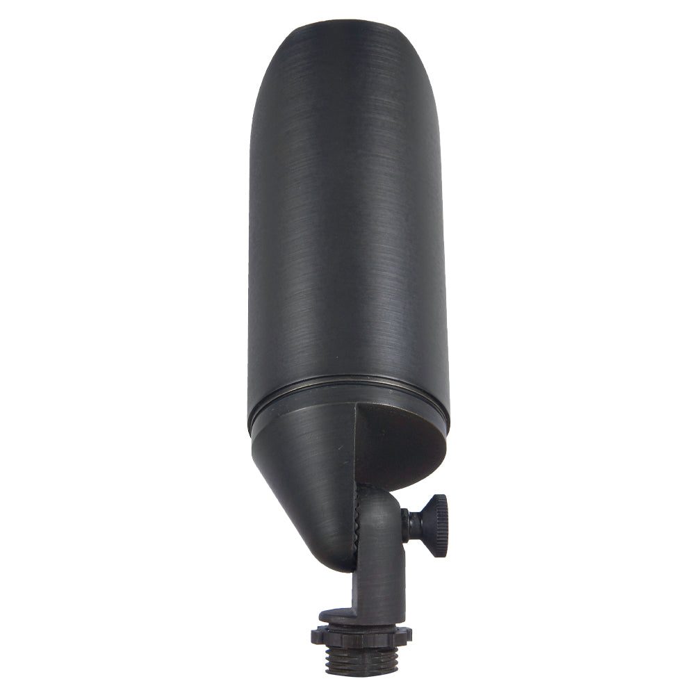 Outdoor Landscape Lighting LED 12V Low Voltage SPB04 Cast Brass Spotlight | Lamp Ready 12V Low Voltage Landscape Light MR16 Socket