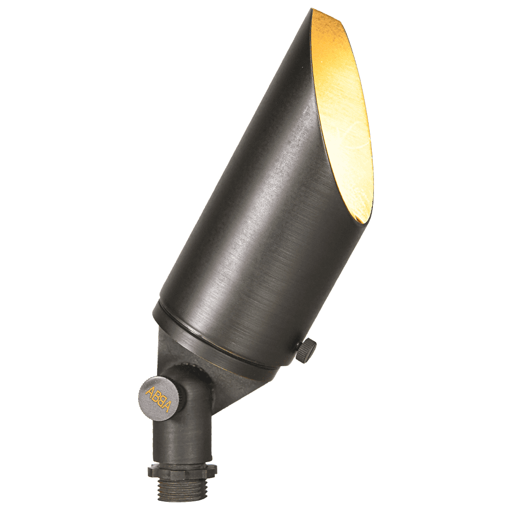 Outdoor Landscape Lighting LED 12V Low Voltage SPB12 4x/8x/12x Package 3W-12W Adjustable Integrated LED 12V Low Voltage Outdoor Landscape Lighting Brass Spotlight 3000K