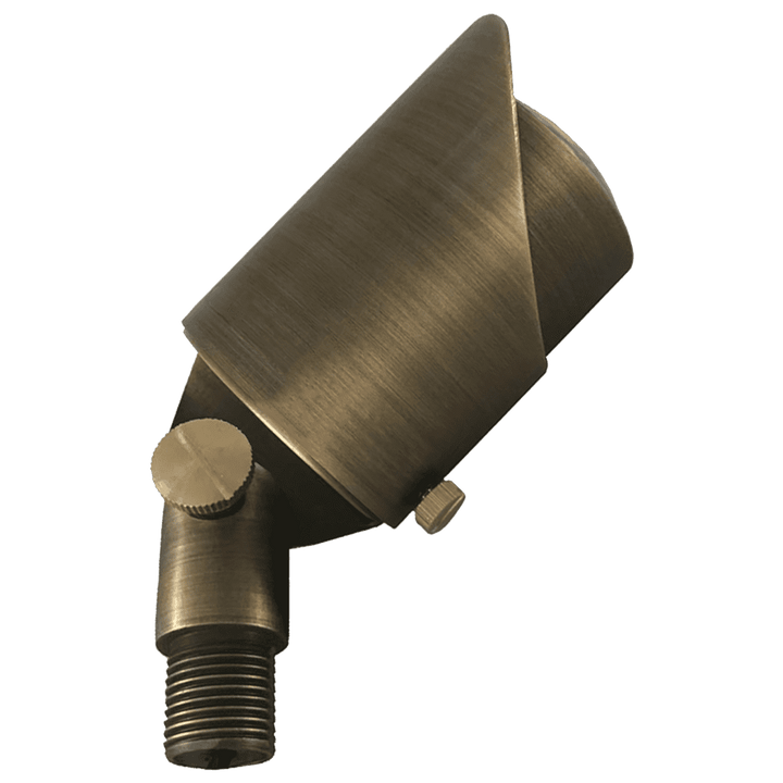 Outdoor Landscape Lighting LED 12V Low Voltage Brass LED Spotlight: 6x Brass Spotlights, All Necessary Components Included