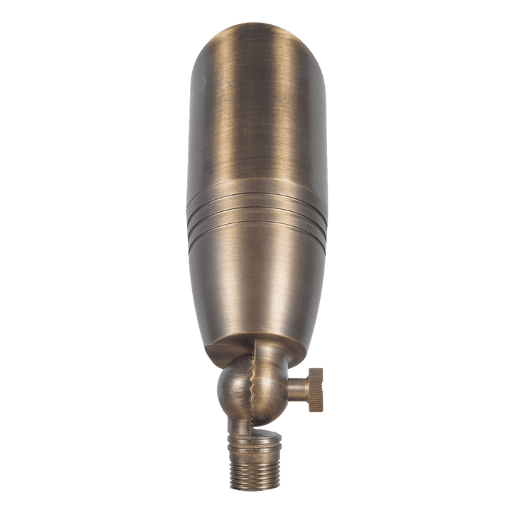Outdoor Landscape Lighting LED 12V Low Voltage SPB06 4x/8x/12x Package 12V Low Voltage LED Outdoor Landscape Brass Spotlight with MR16 5W 3000K Bulb