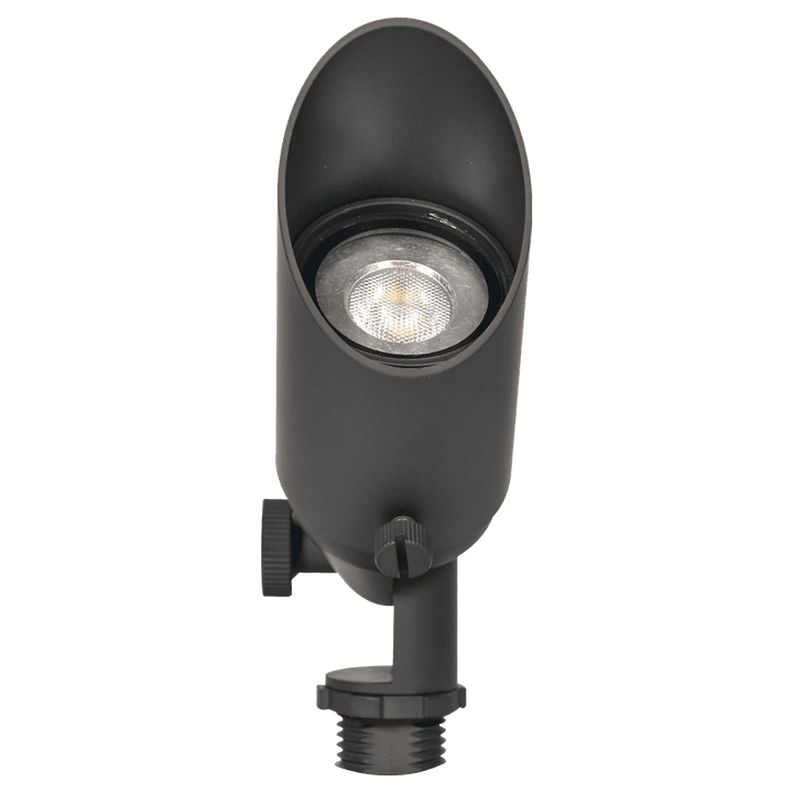 Outdoor Landscape Lighting LED 12V Low Voltage SPB10 4x/8x/12x Package 8W 3000K Warm White Integrated LED Brass Spotlight 12V Low Voltage Small Directional Bullet Light