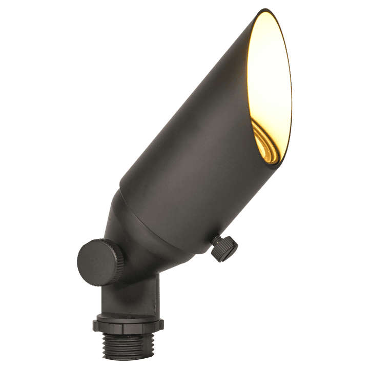 Outdoor Landscape Lighting LED 12V Low Voltage SPB10 4x/8x/12x Package 8W 3000K Warm White Integrated LED Brass Spotlight 12V Low Voltage Small Directional Bullet Light