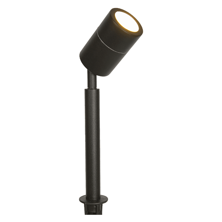 Outdoor Landscape Lighting LED 12V Low Voltage SPS02 4x/8x/12x Package 12V Low Voltage LED Stainless Steel Spotlight Adjustable Up Lighting Fixtures with 5W 3000K Bulb