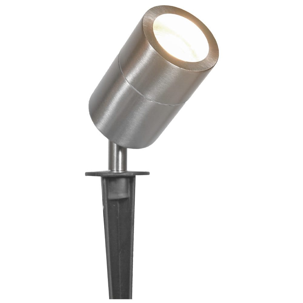 Outdoor Landscape Lighting LED 12V Low Voltage SPS02 Stainless Steel Spotlight | Lamp Ready 12V Low Voltage Landscape Light