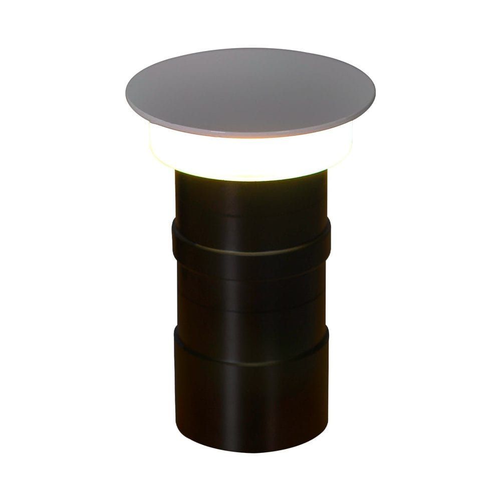 Outdoor Landscape Lighting LED 12V Low Voltage STA02 Stainless Steel Step Light | 3W 3000K Warm White Integrated LED 12V Low Voltage Landscape Light