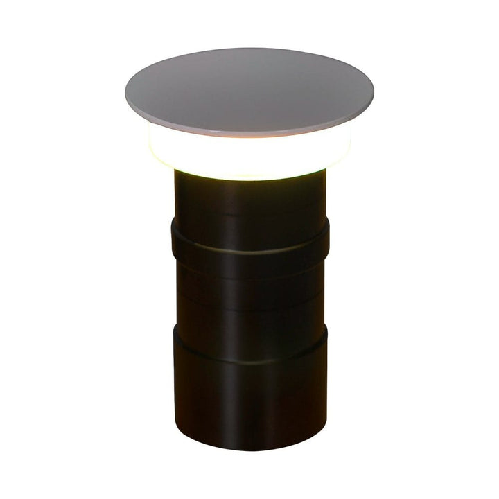 Outdoor Landscape Lighting LED 12V Low Voltage STA02 Stainless Steel Step Light | 3W 3000K Warm White Integrated LED 12V Low Voltage Landscape Light