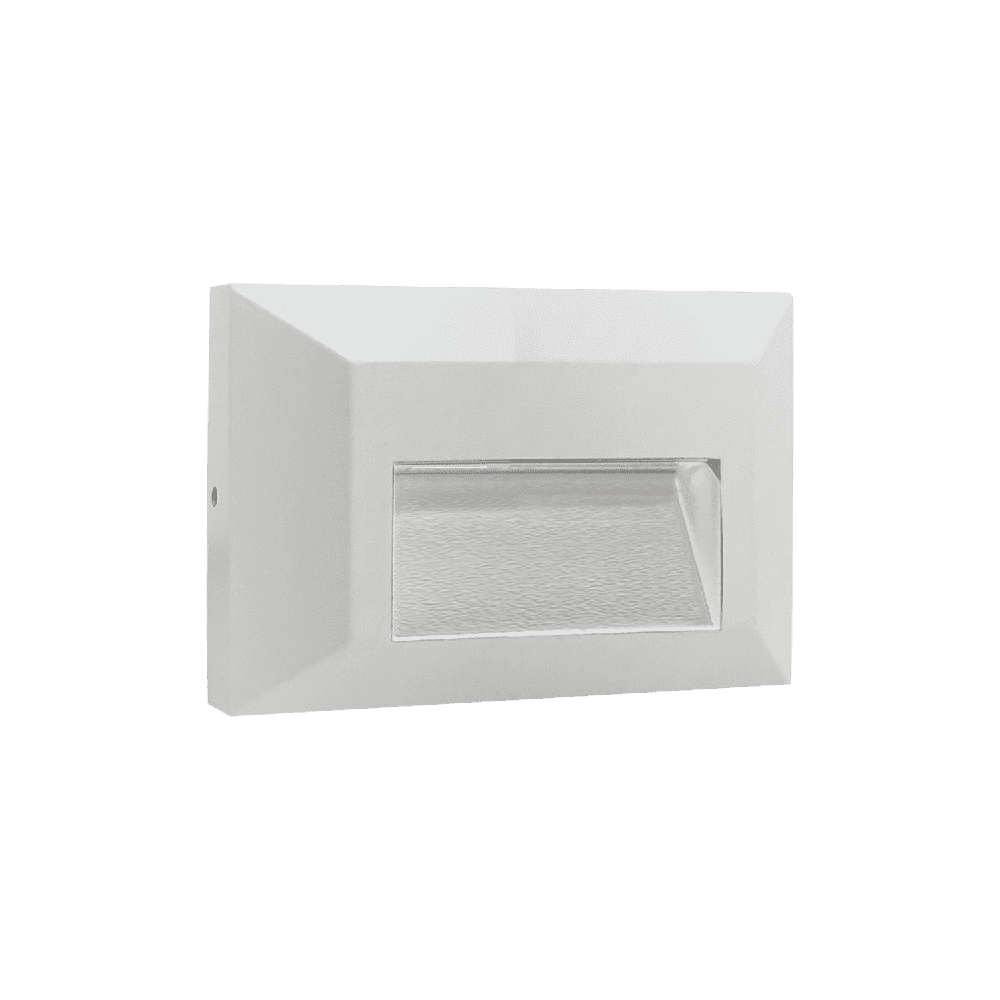Outdoor Landscape Lighting LED 12V Low Voltage STA03 4x/8x/12x Package 2+2+2W 3CCT 3000K/4000K/5000K 12V Low Voltage Cast Aluminum Rectangular Surface Mount LED Stair Step or Deck Light