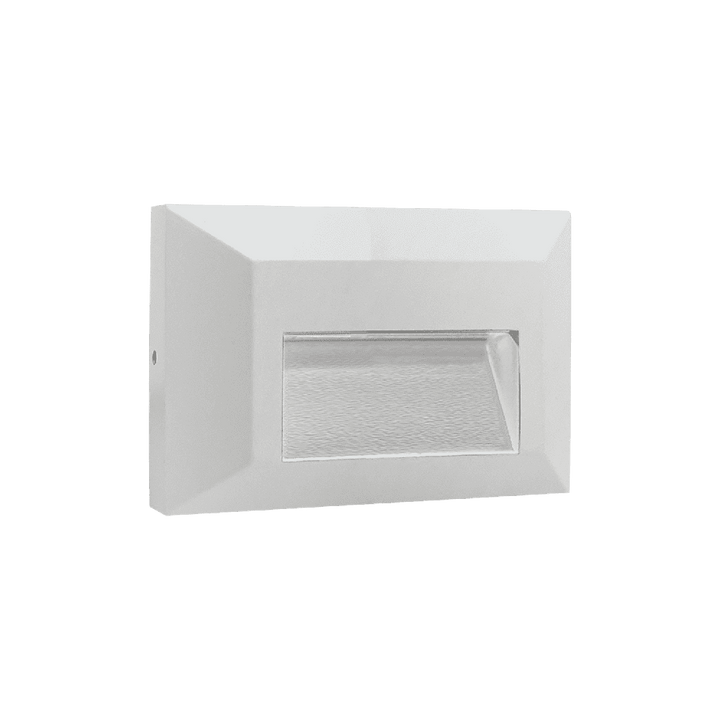 Outdoor Landscape Lighting LED 12V Low Voltage STA03 4x/8x/12x Package 2+2+2W 3CCT 3000K/4000K/5000K 12V Low Voltage Cast Aluminum Rectangular Surface Mount LED Stair Step or Deck Light