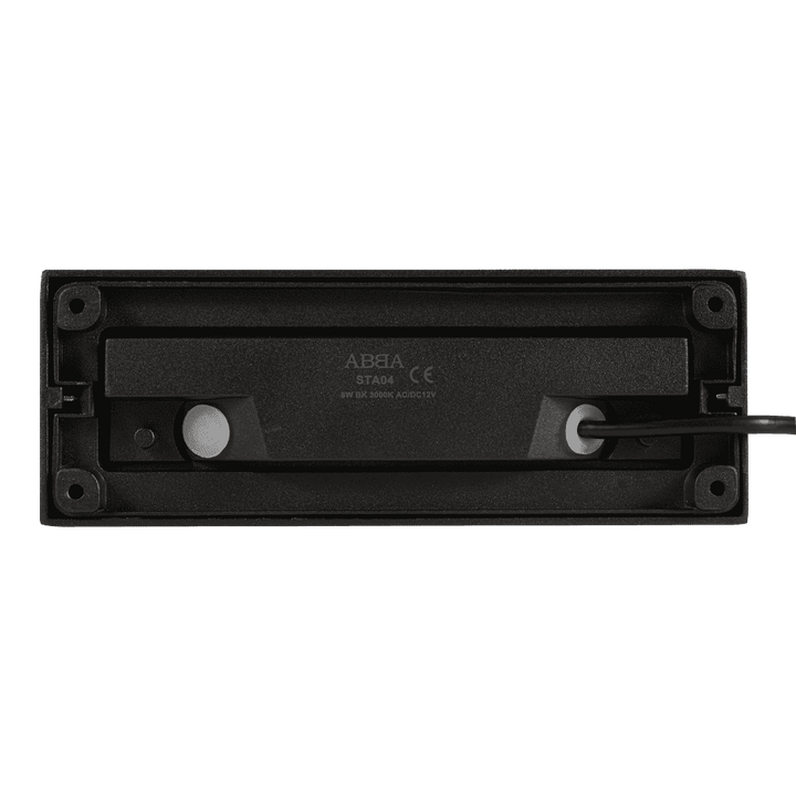 Outdoor Landscape Lighting LED 12V Low Voltage STA04 4x/8x/12x Package 3+3W 3CCT 3000K/4000K/5000K 12V Low Voltage Cast Aluminum Rectangular Surface Mount LED Step or Deck Light