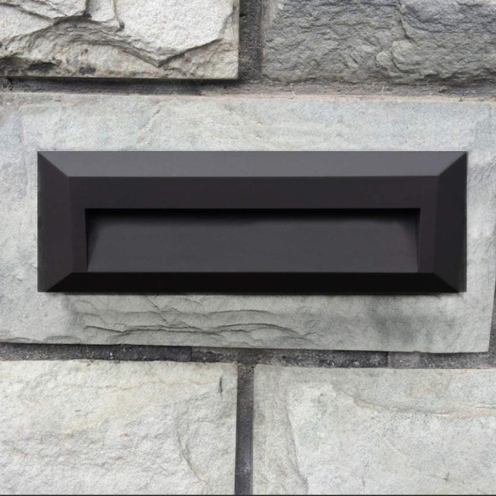 Outdoor Landscape Lighting LED 12V Low Voltage STA04 4x/8x/12x Package 3+3W 3CCT 3000K/4000K/5000K 12V Low Voltage Cast Aluminum Rectangular Surface Mount LED Step or Deck Light