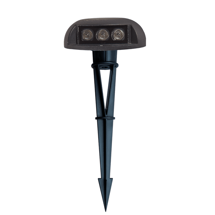 Outdoor Landscape Lighting LED 12V Low Voltage STA05 Cast Aluminum Step Light | 3W 3000K Warm White Integrated LED 12V Low Voltage Landscape Light