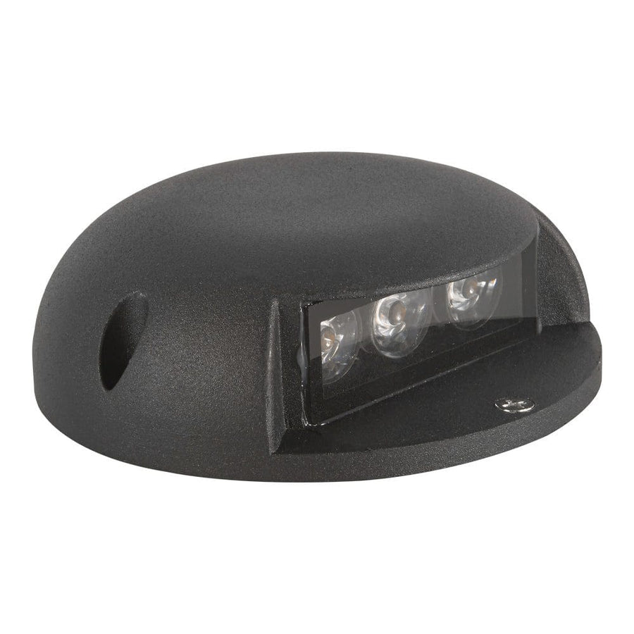 Outdoor Landscape Lighting LED 12V Low Voltage STA05 Cast Aluminum Step Light | 3W 3000K Warm White Integrated LED 12V Low Voltage Landscape Light