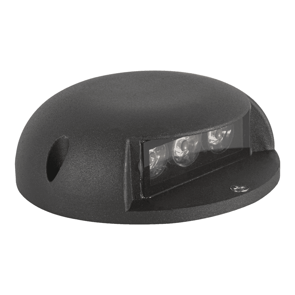 Outdoor Landscape Lighting LED 12V Low Voltage STA05 4x/8x/12x Package 3W 12V Low Voltage Cast Aluminum Round Surface Mount LED Step or Deck Light