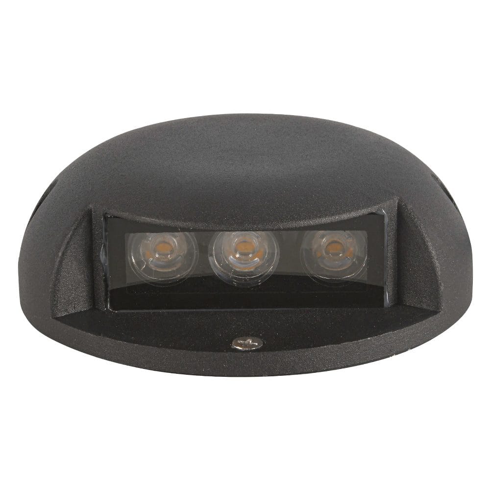 Outdoor Landscape Lighting LED 12V Low Voltage STA05 Cast Aluminum Step Light | 3W 3000K Warm White Integrated LED 12V Low Voltage Landscape Light