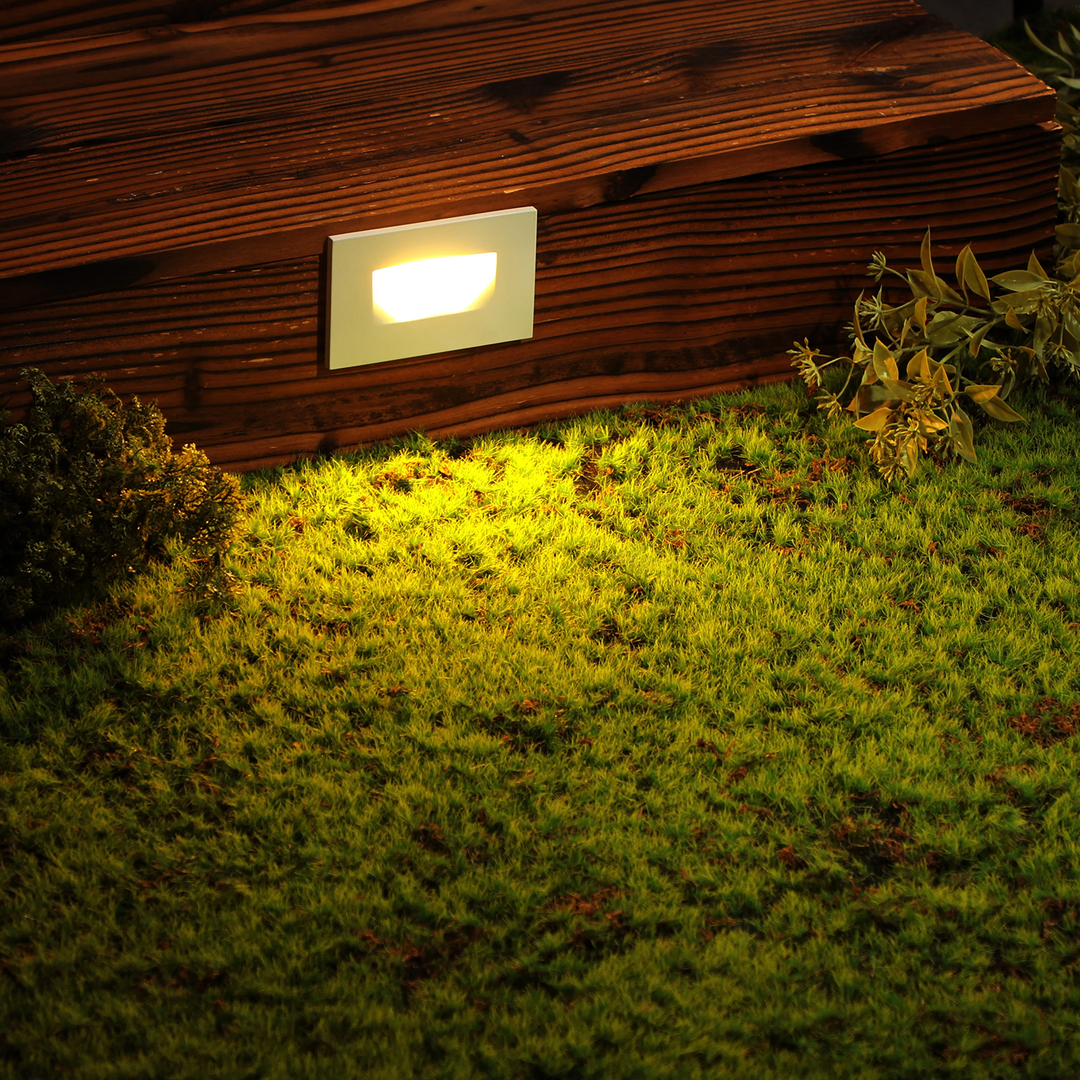 Outdoor Landscape Lighting LED 12V Low Voltage STA07 Cast Aluminum Step Light | 3W 3CCT Integrated LED 12V Low Voltage Landscape Light