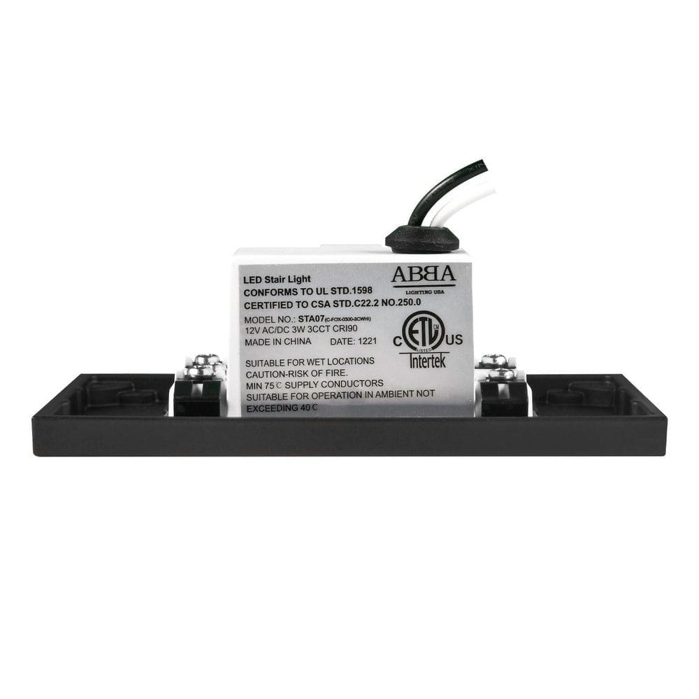 Outdoor Landscape Lighting LED 12V Low Voltage STA07 4x/8x/12x Package 3W 12V Low Voltage 3CCT Rectangular Waterproof Horizontal LED Aluminum Stairs Step Light Fixture