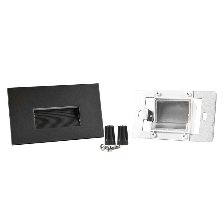 Outdoor Landscape Lighting LED 12V Low Voltage STA08 4x/8x/12x Package 3.5W 12V Low Voltage 3CCT Rectangular Waterproof Horizontal LED Aluminum Stair Step Light Fixture
