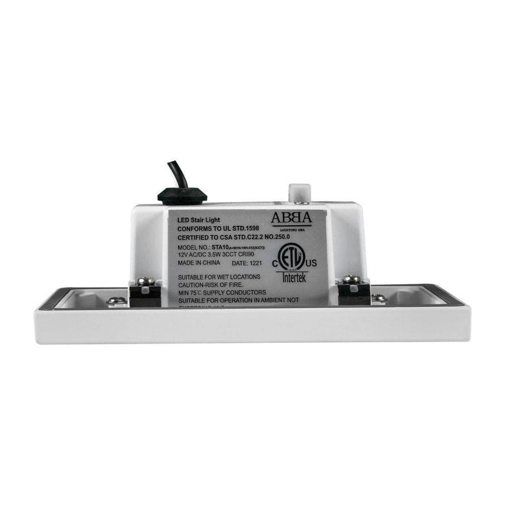Outdoor Landscape Lighting LED 12V Low Voltage STA10 4x/8x/12x Package 3.5W 12V Low Voltage 3CCT Rectangular Waterproof Horizontal LED Aluminum Stair Step Light Fixture