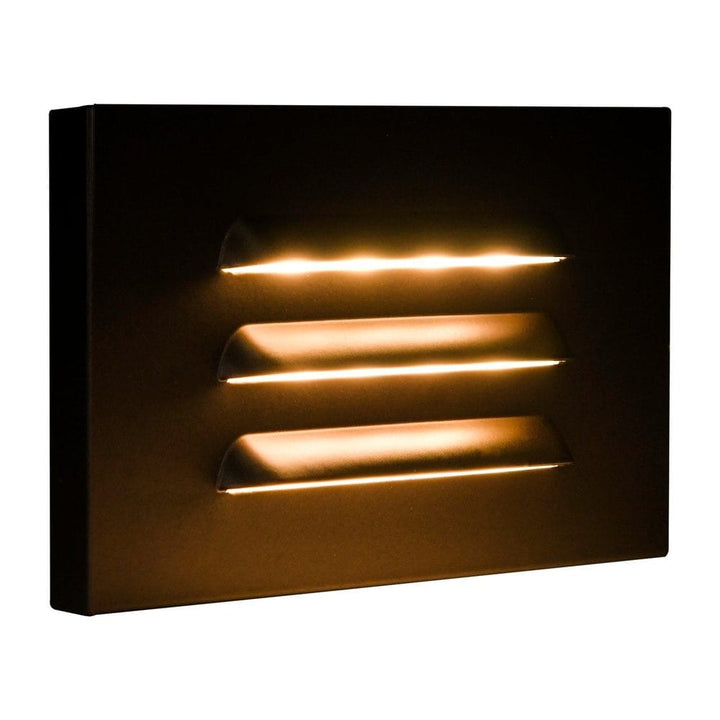 Outdoor Landscape Lighting LED 12V Low Voltage STA11 Cast Aluminum Step Light | 3.5W 3000K Warm White Integrated LED 12V Low Voltage Landscape Light