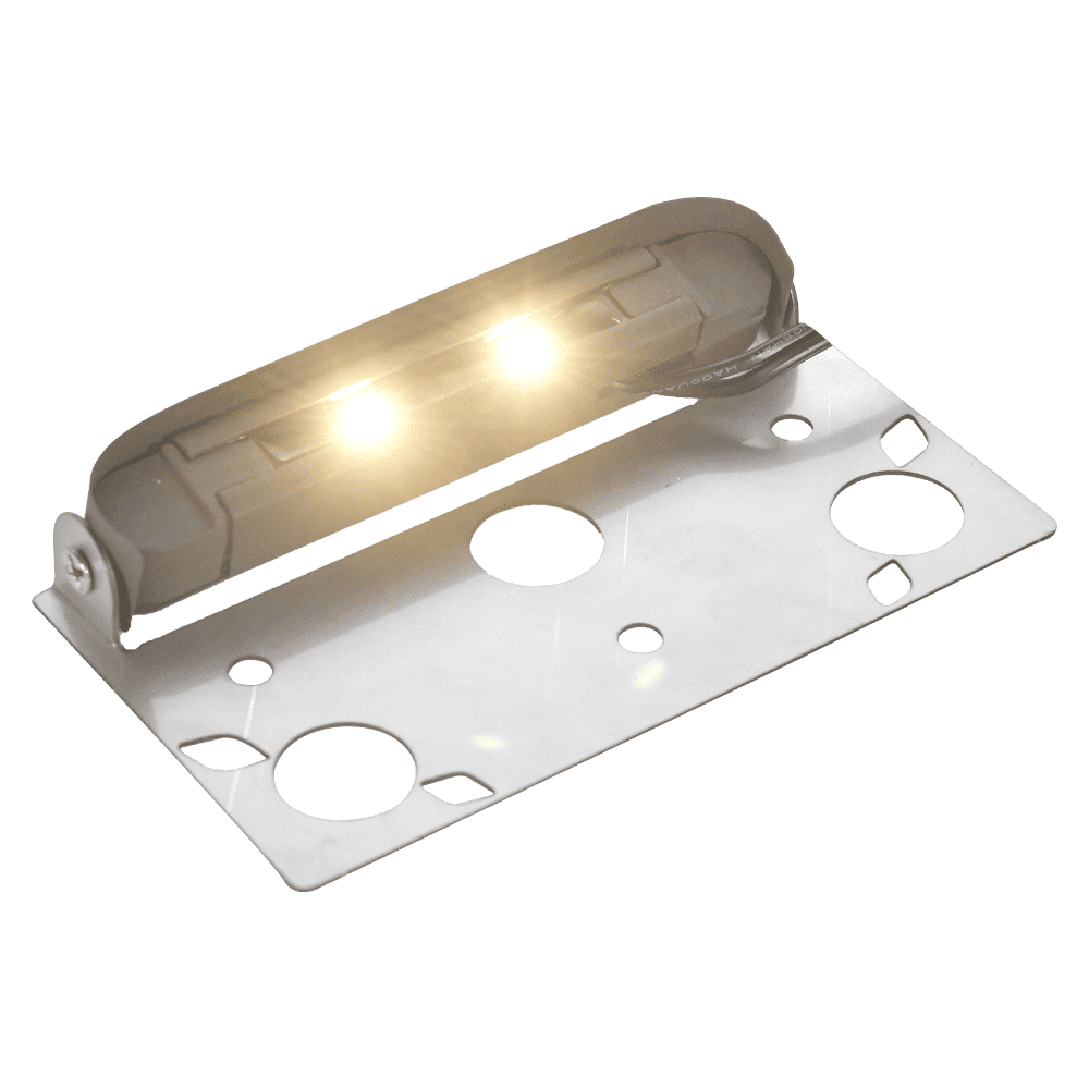 Outdoor Landscape Lighting LED 12V Low Voltage STB01 4x/8x/12x Package 1W 3000K Warm White Small 12V Low Voltage Aluminum 5" Hardscape Paver Light Retaining Wall LED Step Lighting