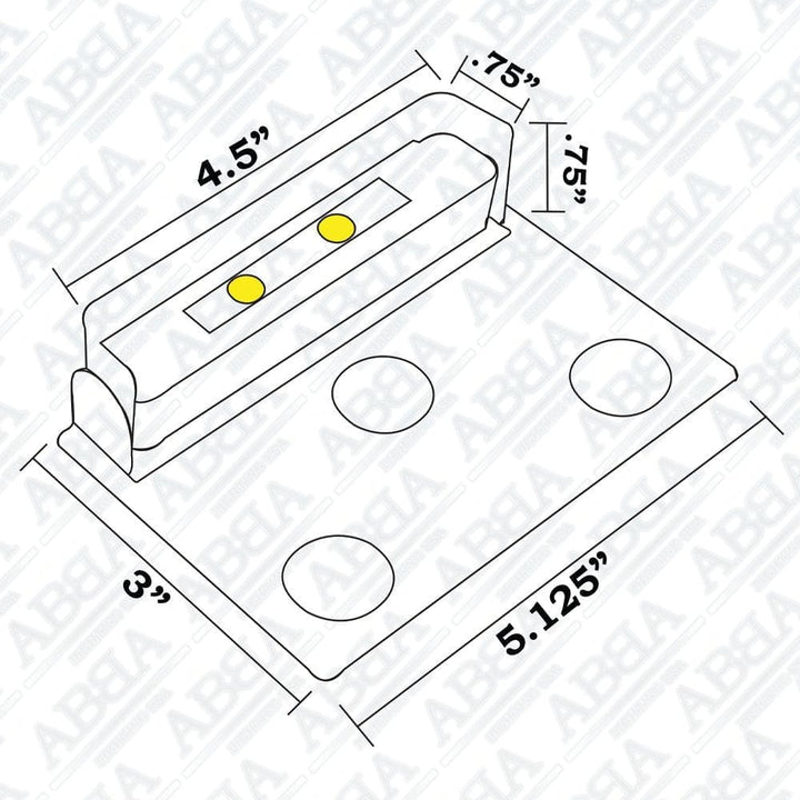 Outdoor Landscape Lighting LED 12V Low Voltage STB01 4x/8x/12x Package 1W 3000K Warm White Small 12V Low Voltage Aluminum 5" Hardscape Paver Light Retaining Wall LED Step Lighting