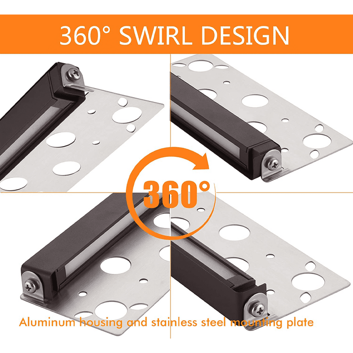 Outdoor Landscape Lighting LED 12V Low Voltage STB05 Cast Aluminum Hardscape Light | 1.5W 2700K or 3000K Integrated LED 12V Low Voltage Landscape Light