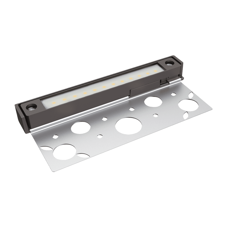 Outdoor Landscape Lighting LED 12V Low Voltage STB14 Cast Aluminum 7" Hardscape Light | 3W 3000K or 5000K Integrated LED 12V Low Voltage Landscape Light