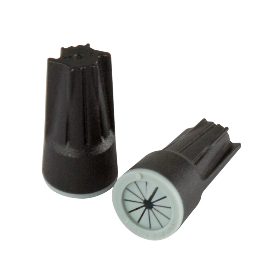 Outdoor Landscape Lighting LED 12V Low Voltage 100-Pack Grease-Filled Low Voltage Landscape Wire Connectors - Waterproof Outdoor Wire Nuts