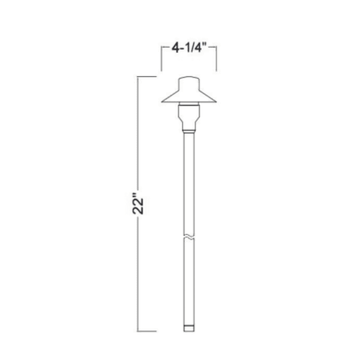 Outdoor Landscape Lighting LED 12V Low Voltage BPLP09 Tulay SH 18" Black Brass Path Light 4x/8x/12x G4 2W Dimmable 2700K Package Low Voltage Outdoor Lighting