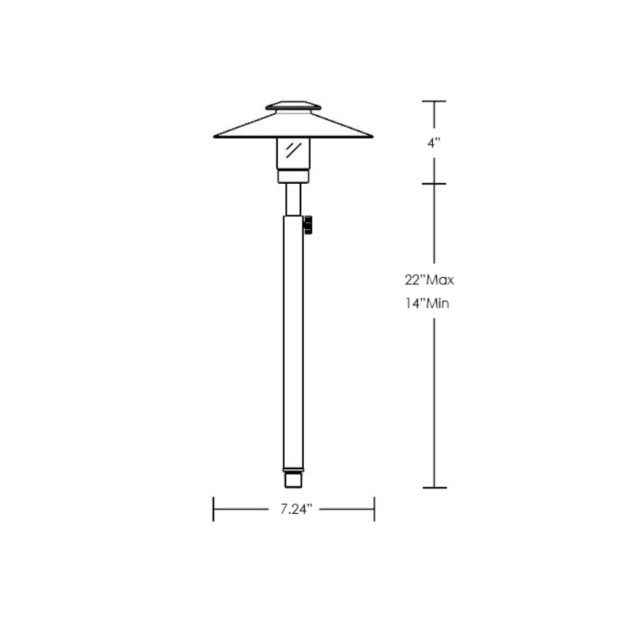 Outdoor Landscape Lighting LED 12V Low Voltage BPLP06 Stelvio Antique Brass 4x/8x/12x G4 2W Dimmable 2700K Package Adjustable Path Light Low Voltage Outdoor Lighting