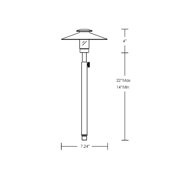 Outdoor Landscape Lighting LED 12V Low Voltage BPLP06 Stelvio Antique Brass 4x/8x/12x G4 2W Dimmable 2700K Package Adjustable Path Light Low Voltage Outdoor Lighting