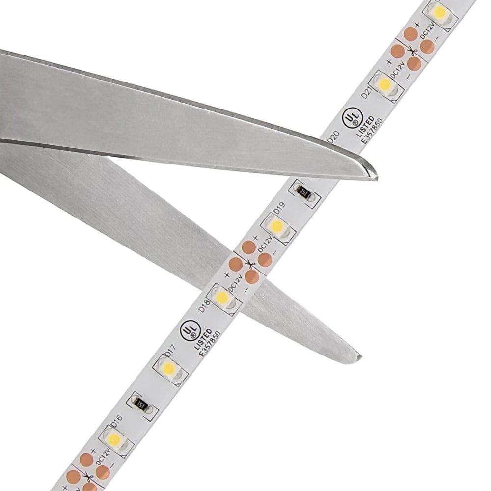 Outdoor Landscape Lighting LED 12V Low Voltage SL04 Strip Light RGB 5050 4.8W/ft 10mm DC12V Low Voltage LED Indoor IP20 UL SMD Tape Light