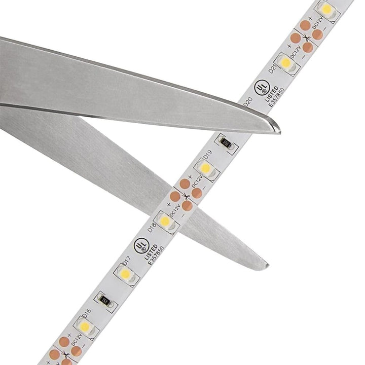 Outdoor Landscape Lighting LED 12V Low Voltage SL01 Strip Light 2835 1.7W/ft 8mm DC12V Low Voltage LED Indoor IP20 UL SMD Tape Light